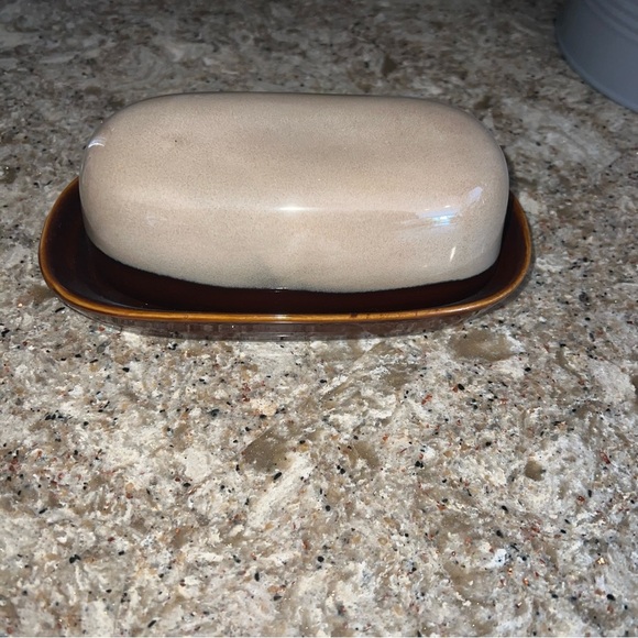 Sango Other - Sango Nova Brown - Butter Dish